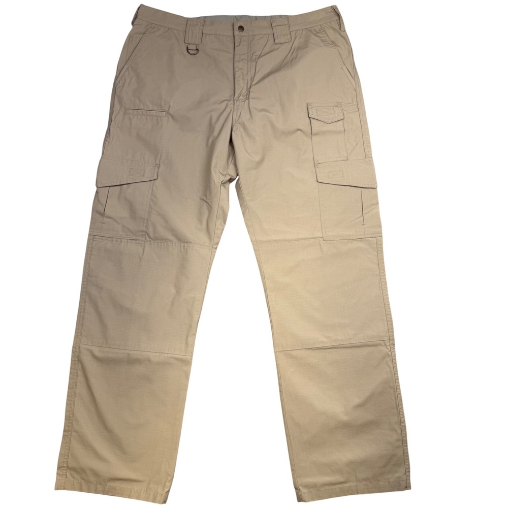Propper Tactical Cargo Pants Mens 39x32.5 Khaki Tan Ripstop Utility Trousers